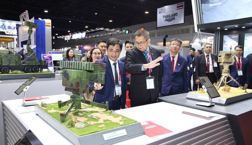 Viettel tổ chức gian hàng quốc gia Việt Nam tại Triển lãm Quốc phòng và An ninh 2023 tại Thái Lan -0