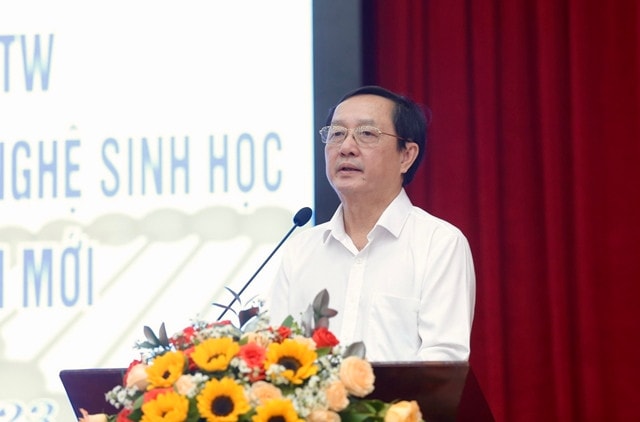 Hội nghị phổ biến, quán triệt Nghị quyết 36 của Bộ Chính trị về phát triển khoa học công nghệ trong lĩnh vực y, dược, công nghệ sinh học -0