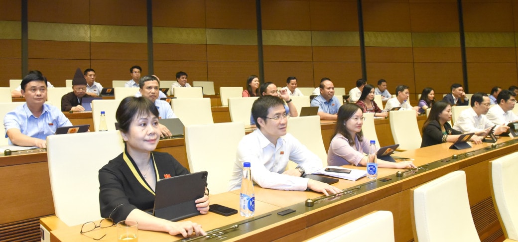 Quốc hội thông qua Nghị quyết về kế hoạch phát triển kinh tế - xã hội năm 2024 -0