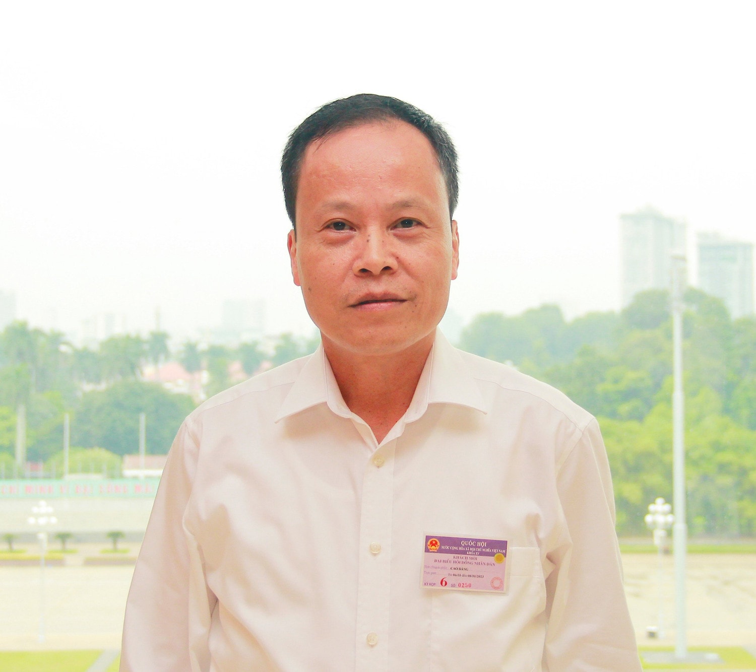 Phó Chủ tịch HĐND tỉnh Cao Bằng Nông Thanh Tùng