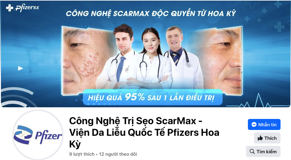 Cơ sở thẩm mỹ Pfizers “biến hình” thành PZ Luxury khi đang bị công an điều tra: “Ma trận” quảng cáo trên mạng xã hội