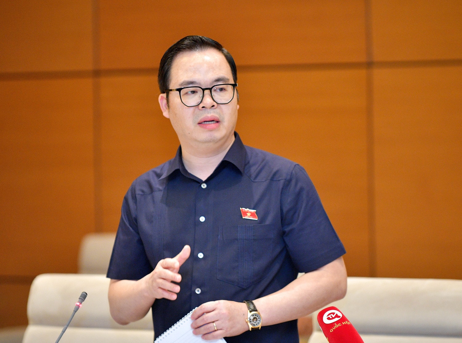 ĐBQH Trần Văn Khải (Hà Nam): Cần rà soát, bổ sung chính sách bảo vệ môi trường trong dự thảo Luật Đường bộ