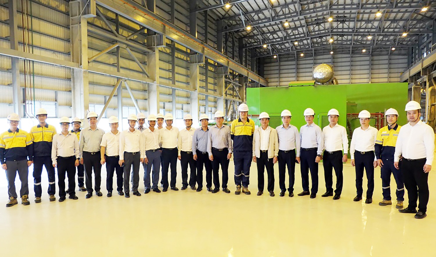 Chủ tịch Petrovietnam Hoàng Quốc Vượng thăm và làm việc tại PTSC Thanh Hóa và Nhiệt điện BOT Nghi Sơn 2