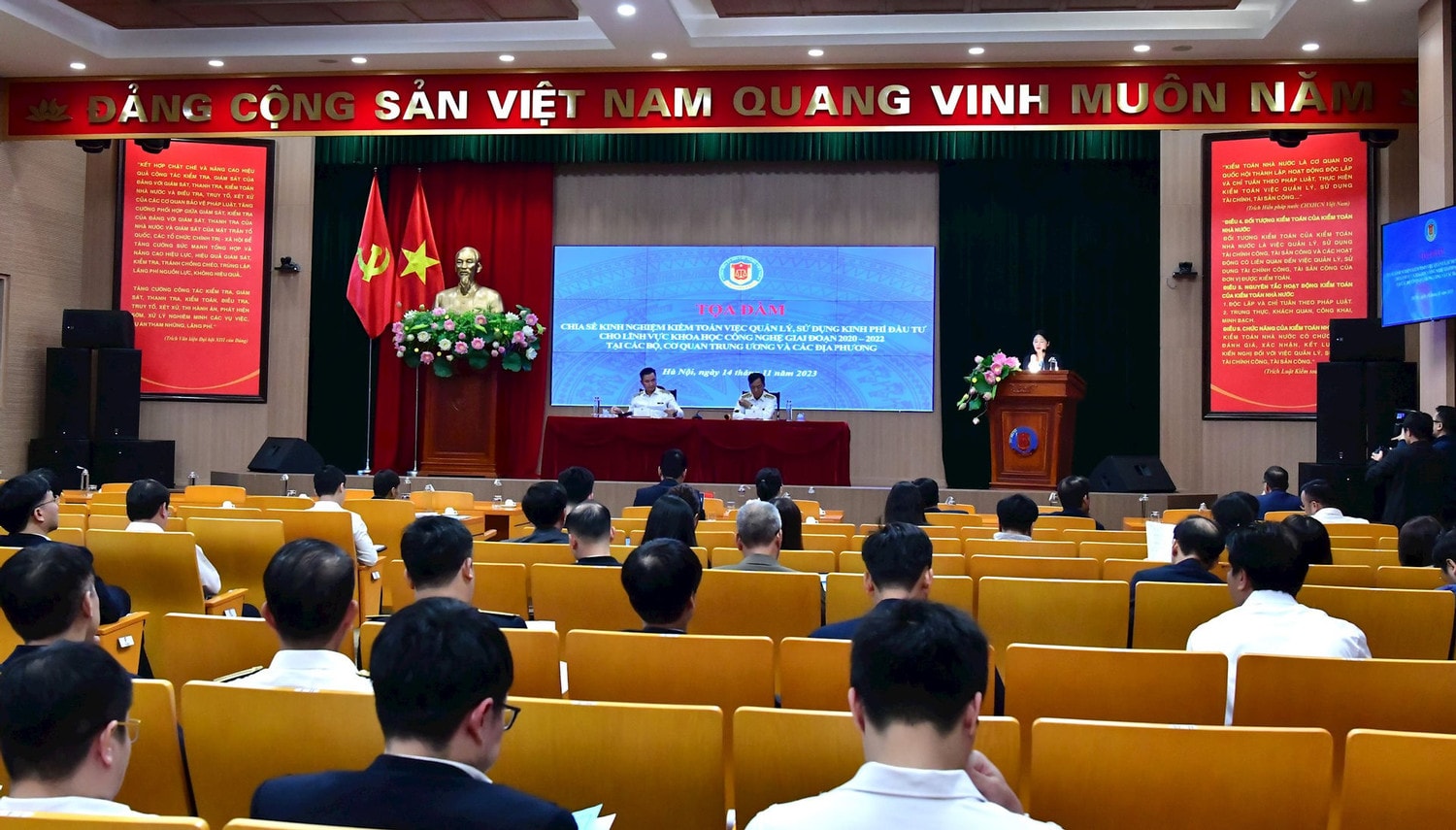Chia sẻ kinh nghiệm kiểm toán đầu tư cho khoa học - công nghệ -0