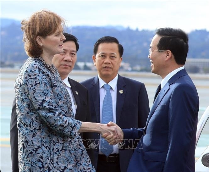 Chủ tịch nước đến Hoa Kỳ, bắt đầu chương trình tham dự Tuần lễ Cấp cao APEC -0