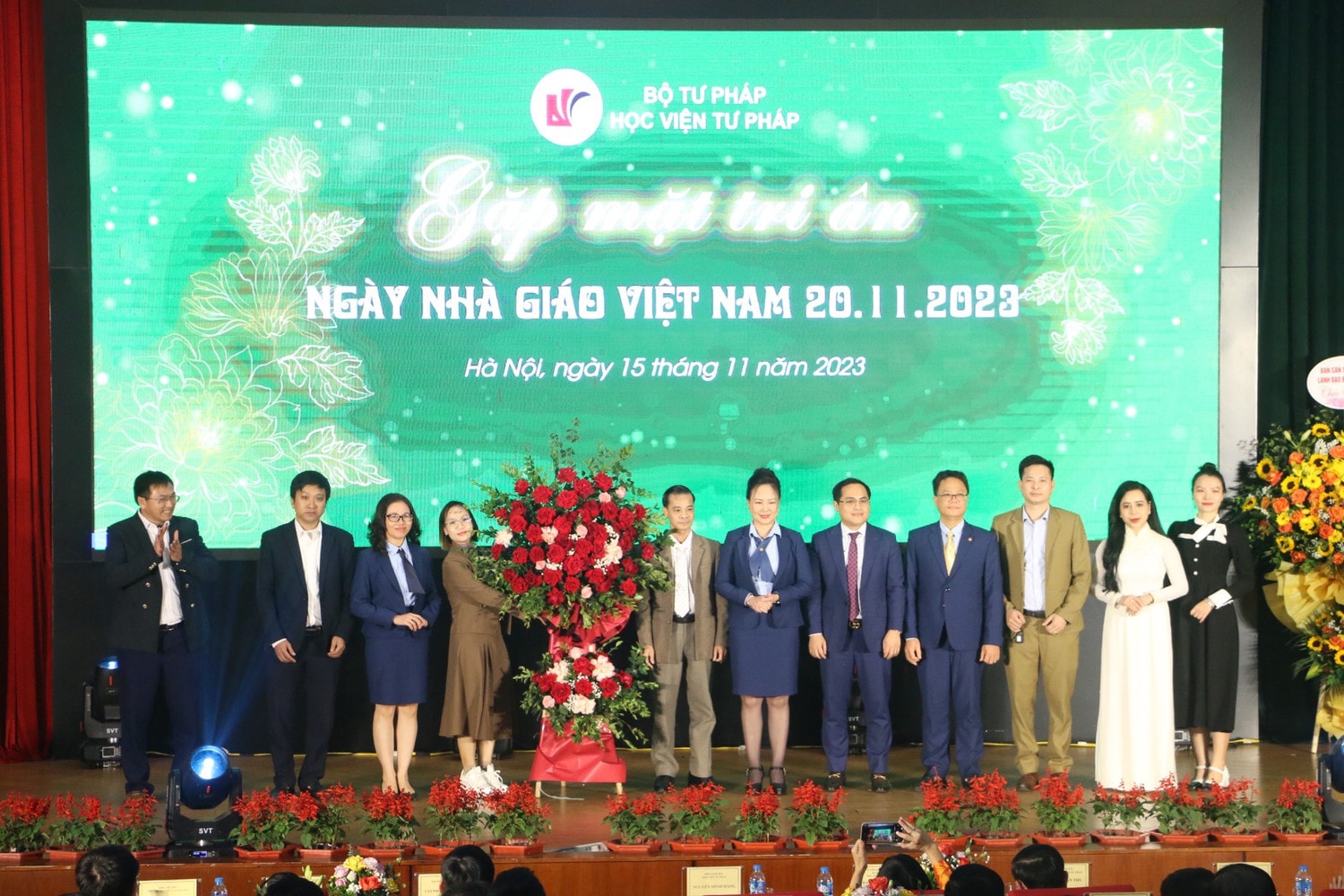 Học viện Tư pháp gặp mặt tri ân nhân Ngày Nhà giáo Việt Nam (20.11) -0