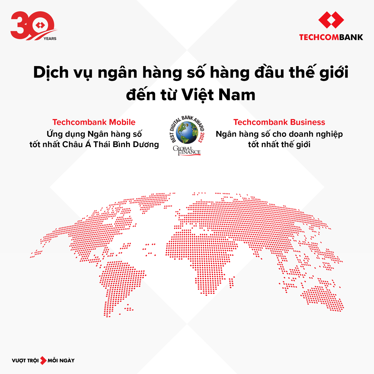 Techcombank thắng giải thưởng Dịch vụ ngân hàng số hàng đầu thế giới từ Global Finance -0