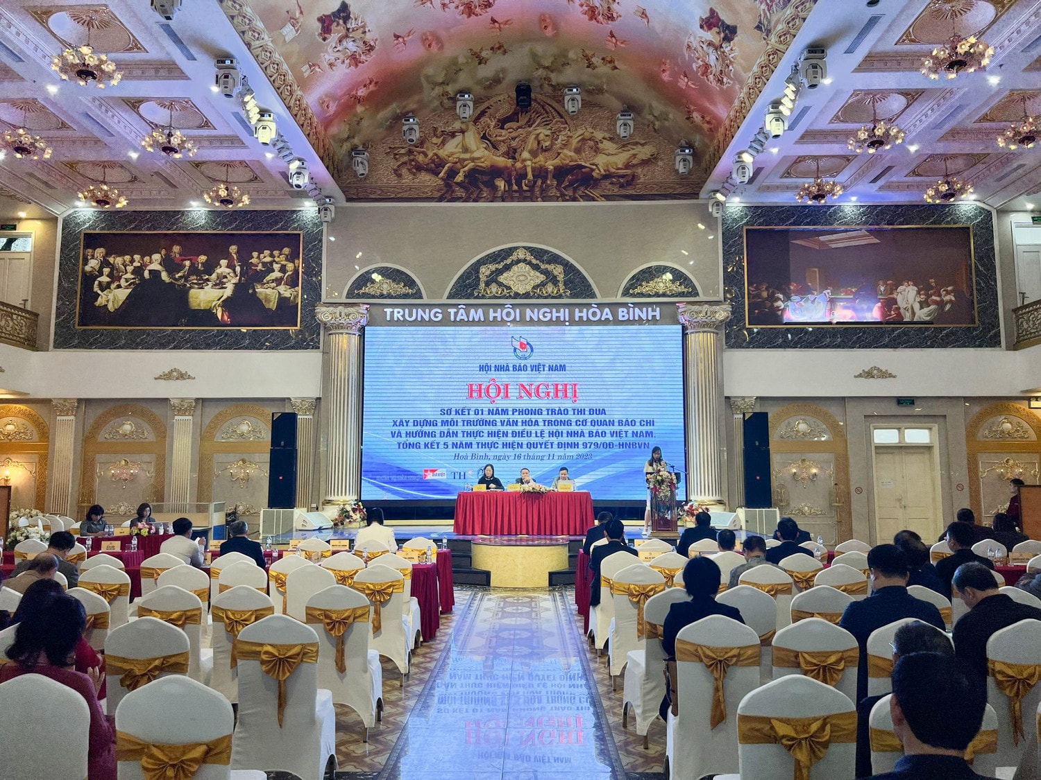 Sơ kết 1 năm thực hiện phong trào thi đua Xây dựng môi trường văn hóa trong các cơ quan báo chí