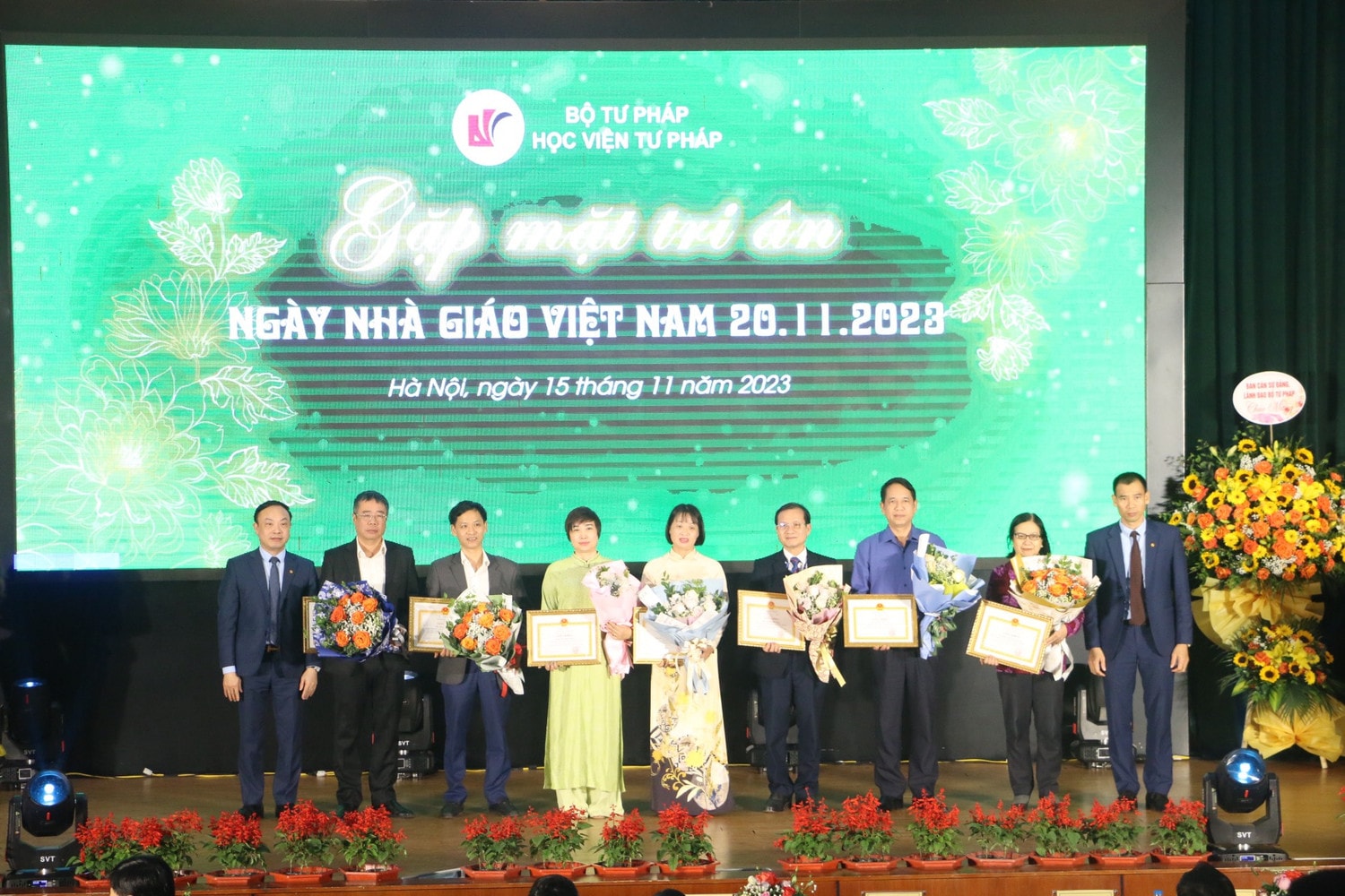 Học viện Tư pháp gặp mặt tri ân nhân Ngày Nhà giáo Việt Nam (20.11) -0