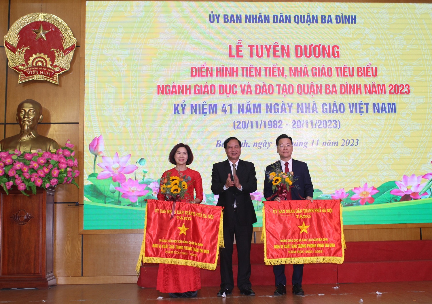 Quận Ba Đình: Tuyên dương các nhà giáo tiêu biểu năm 2023 -0