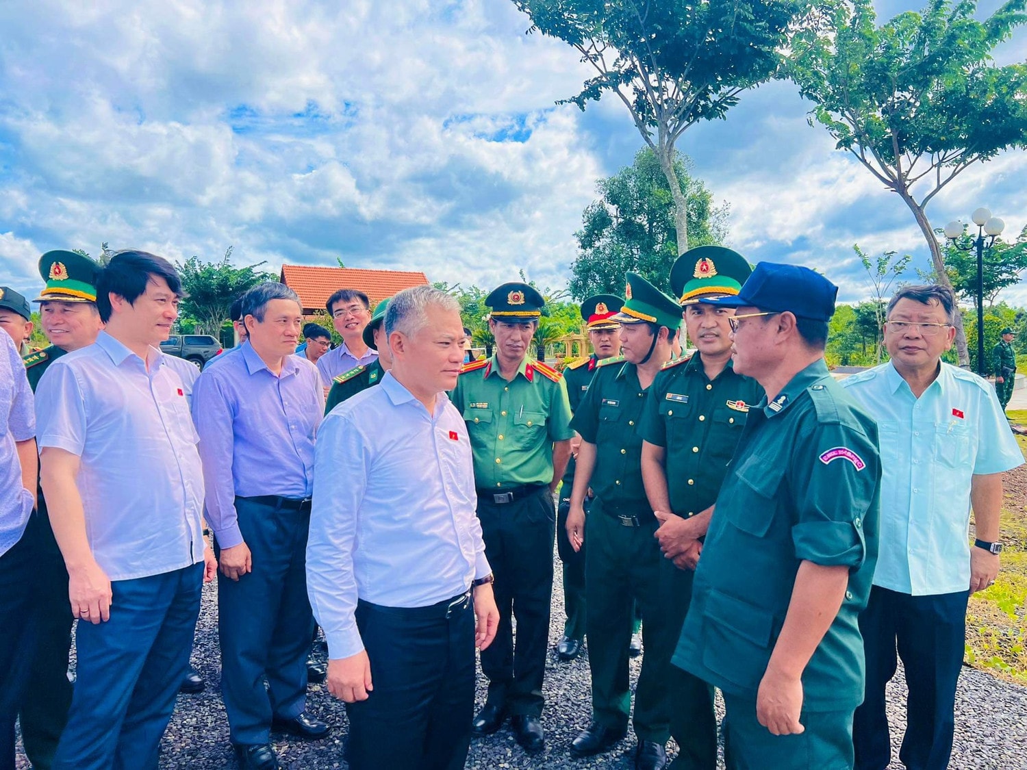 Ủy ban Đối ngoại giám sát tại Bình Phước về thực hiện các điều ước quốc tế biên giới lãnh thổ Việt Nam- Campuchia.
