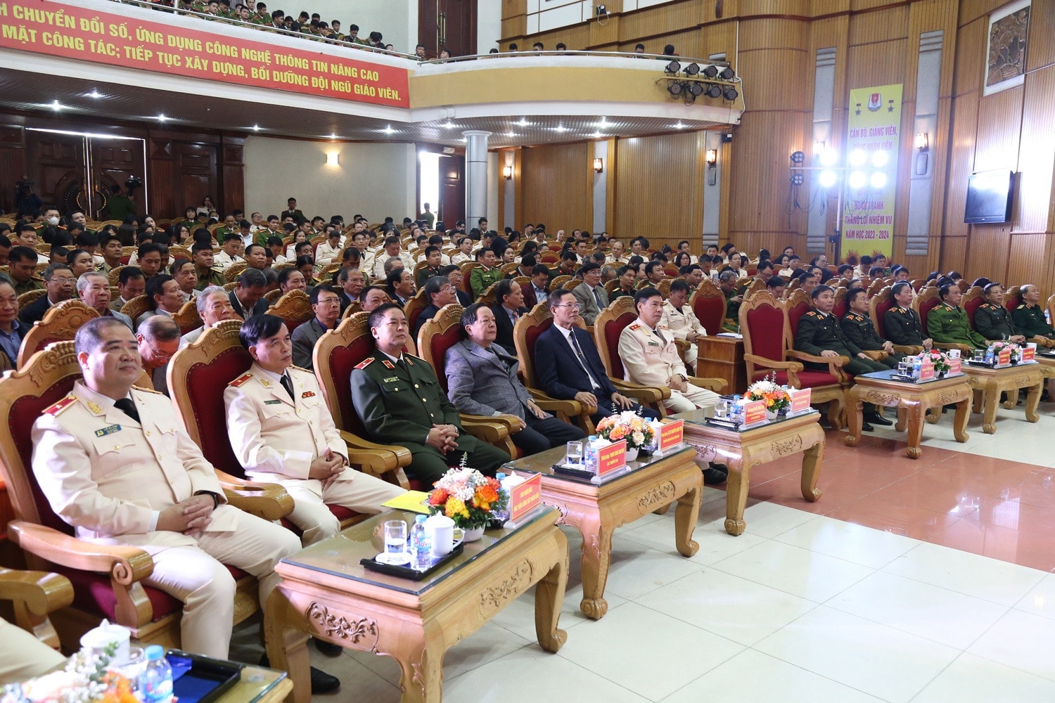 Học viện Cảnh sát nhân dân tổ chức Lễ kỷ niệm 41 năm Ngày Nhà giáo Việt Nam -0