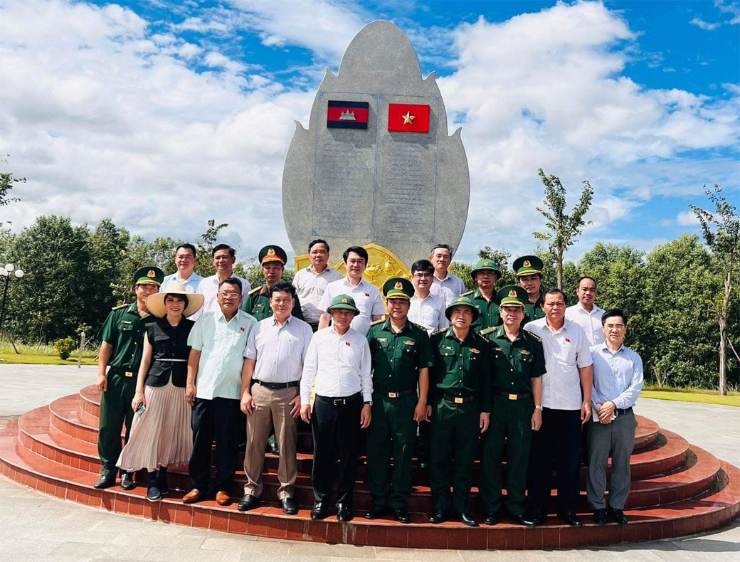 Giám sát thực hiện các điều ước quốc tế biên giới lãnh thổ Việt Nam- Campuchia tại tỉnh Bình Phước -0