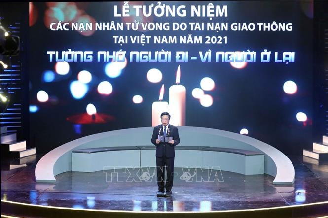 Tổ chức Lễ tưởng niệm các nạn nhân tử vong do tai nạn giao thông vào tối 19.11 -0