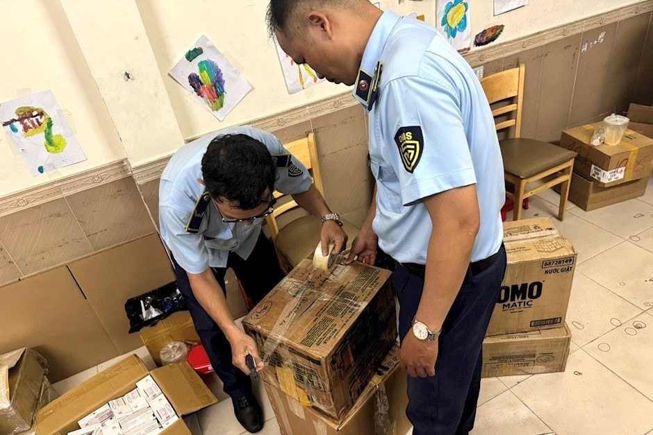 Hàng hóa vi phạm được lực lượng chức năng niêm phong, tạm giữ để xử lý theo quy định