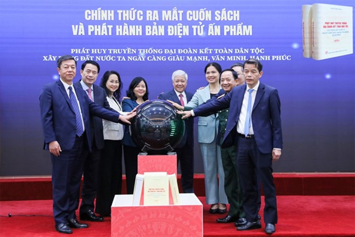 Ra mắt cuốn sách của Tổng Bí thư Nguyễn Phú Trọng về phát huy truyền thống đại đoàn kết toàn dân tộc -2