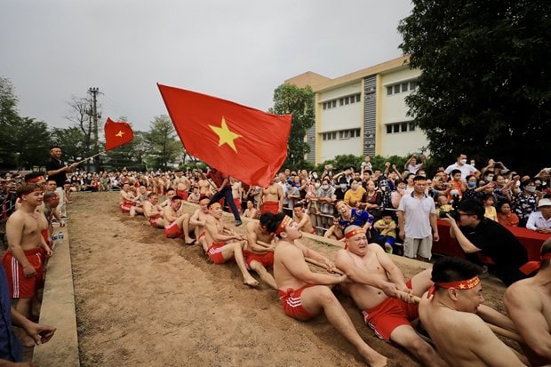 Liên kết cộng đồng trong bảo vệ và phát huy giá trị di sản kéo co -0