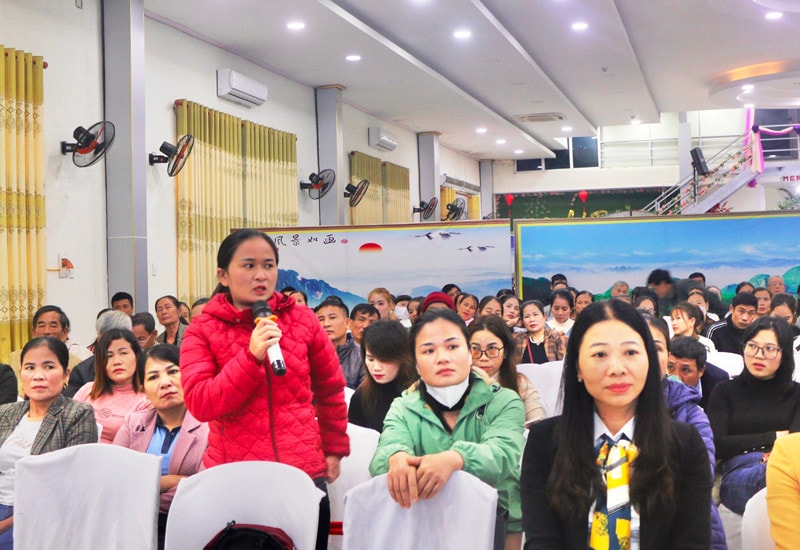 Đối thoại, tư vấn chính sách BHXH tự nguyện, BHYT hộ gia đình -0