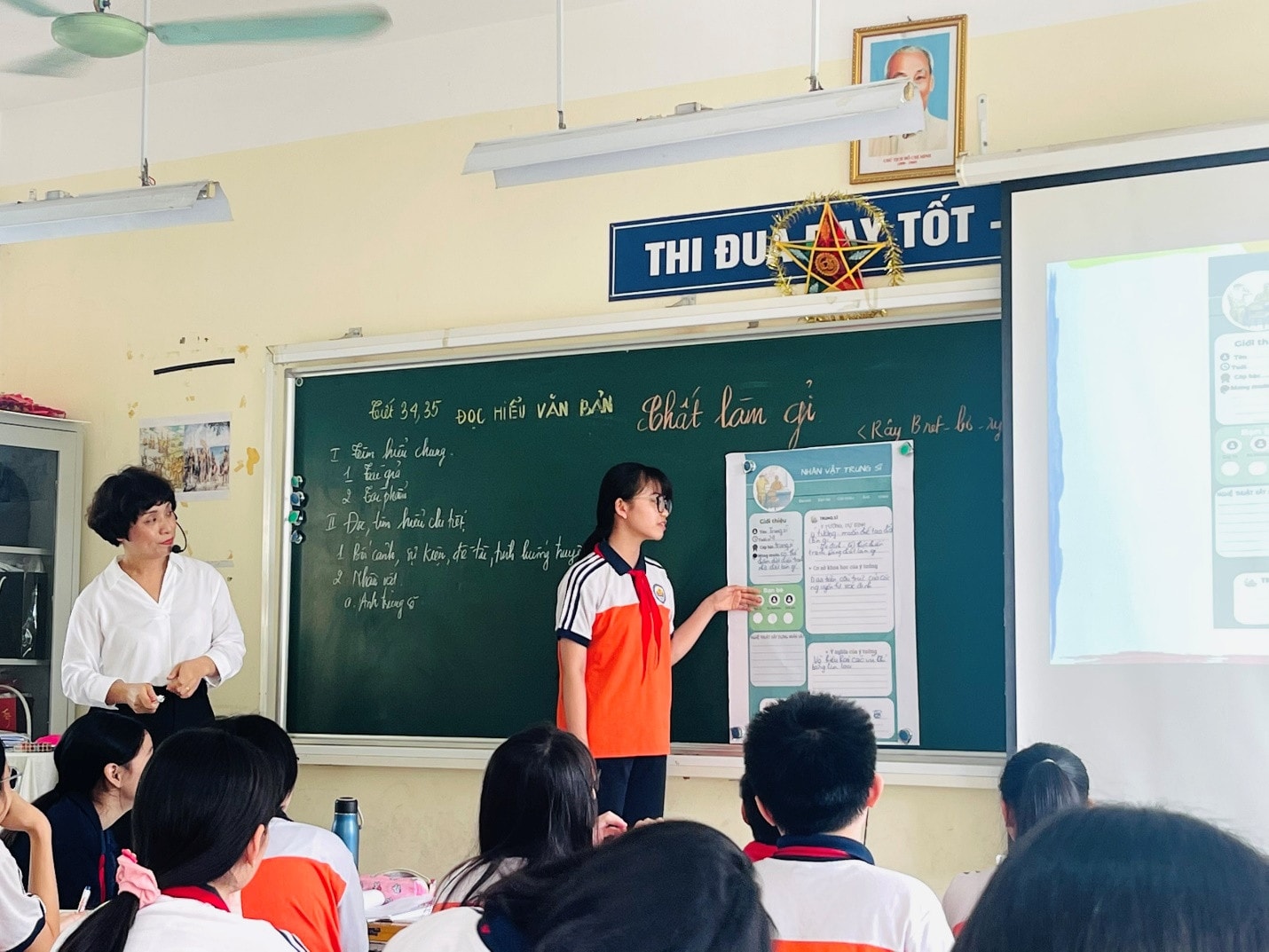 Tiết dạy Truyện khoa học viễn tưởng - thể loại văn học qua phương pháp dạy thú vị của cô giáo Nguyễn Thu Hiền -0