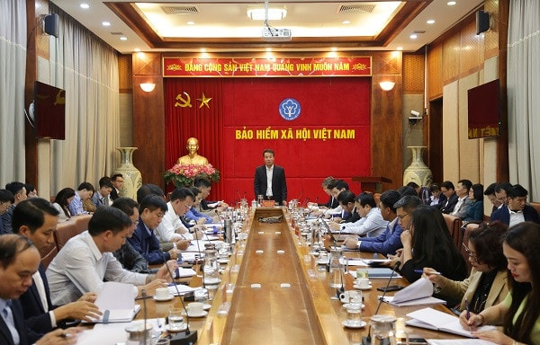 Làm việc với bảo hiểm xã hội (BHXH) 12 tỉnh, thành phố khu vực phía Bắc -0