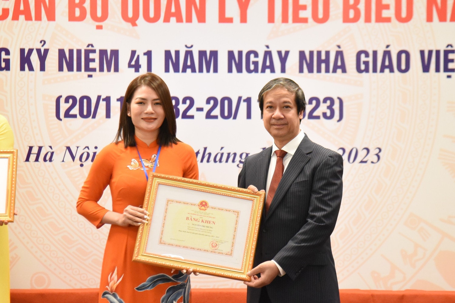 Bộ GD-ĐT tuyên dương nhà giáo, cán bộ quản lý tiêu biểu năm 2023 -0
