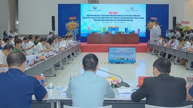 Toàn cảnh Hội nghị giao ban KH-CN vùng Đông Nam Bộ