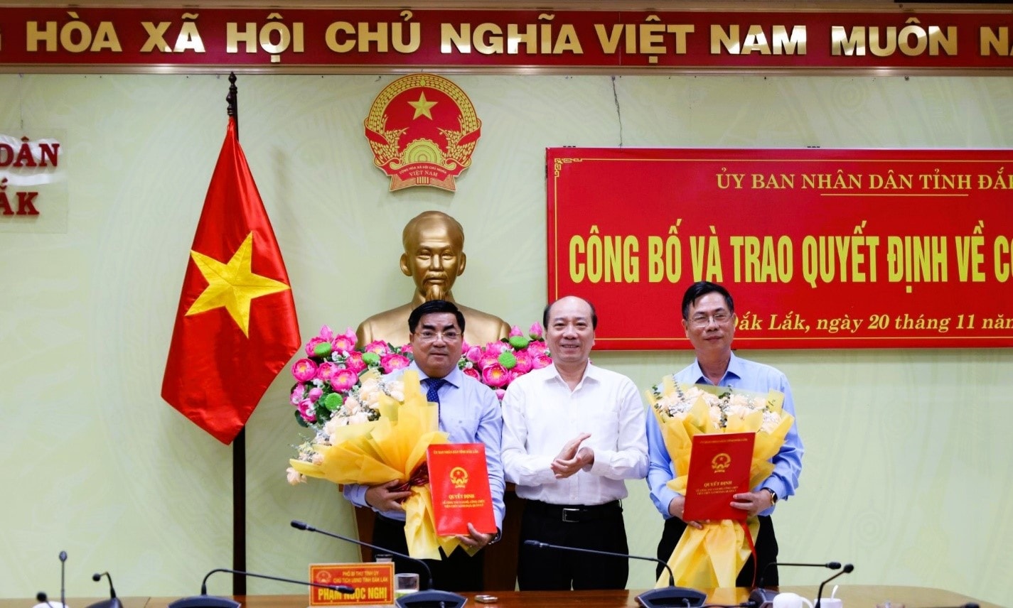 Bí thư huyện Lắk được bổ nhiệm làm Giám đốc Sở Kế hoạch và Đầu tư tỉnh Đắk Lắk -0