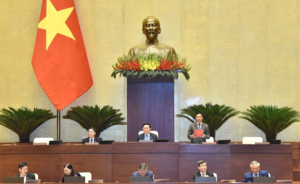 Quốc hội thảo luận về công tác tư pháp -0
