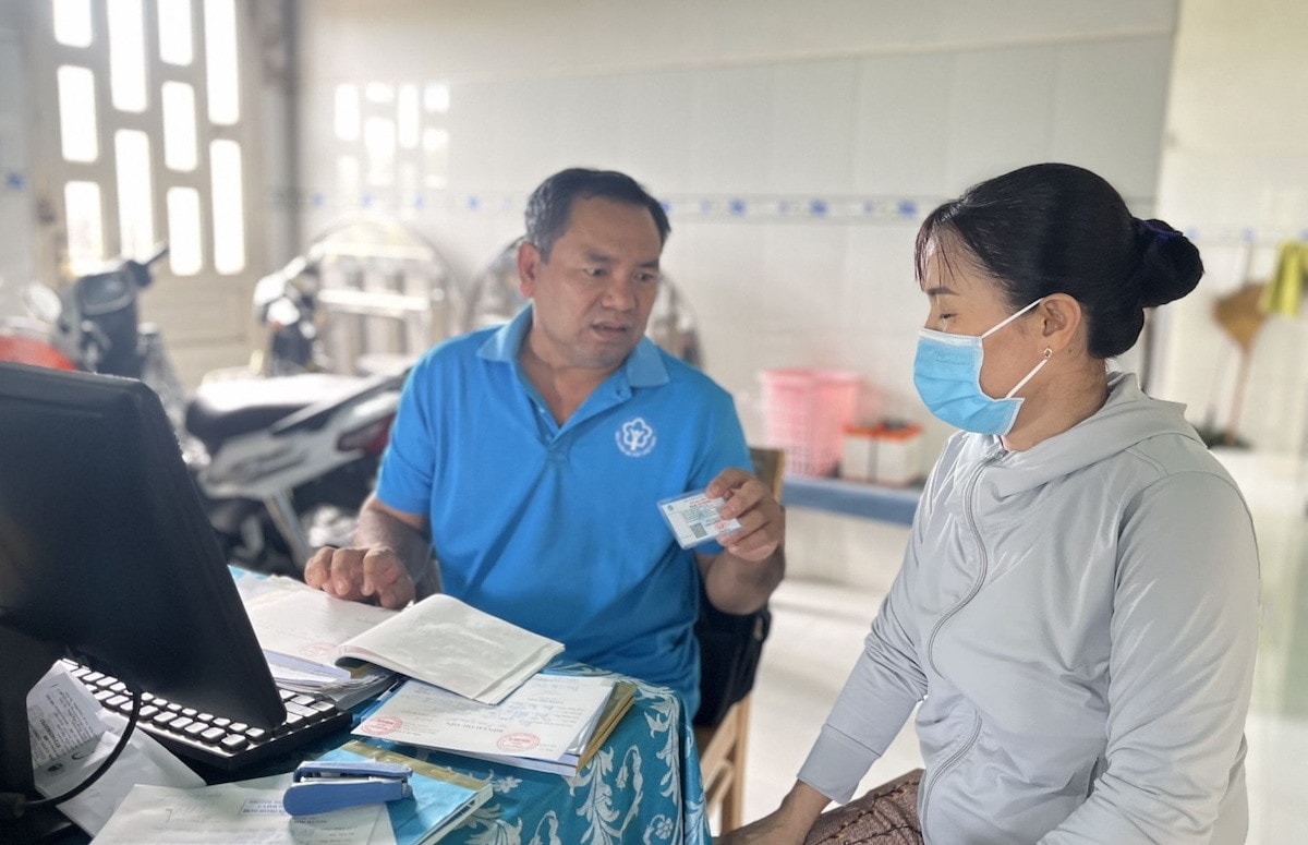 Vai trò tuyên truyền chính sách BHXH của các cán bộ về hưu đang được phát huy mạnh mẽ. Nguồn: ITN