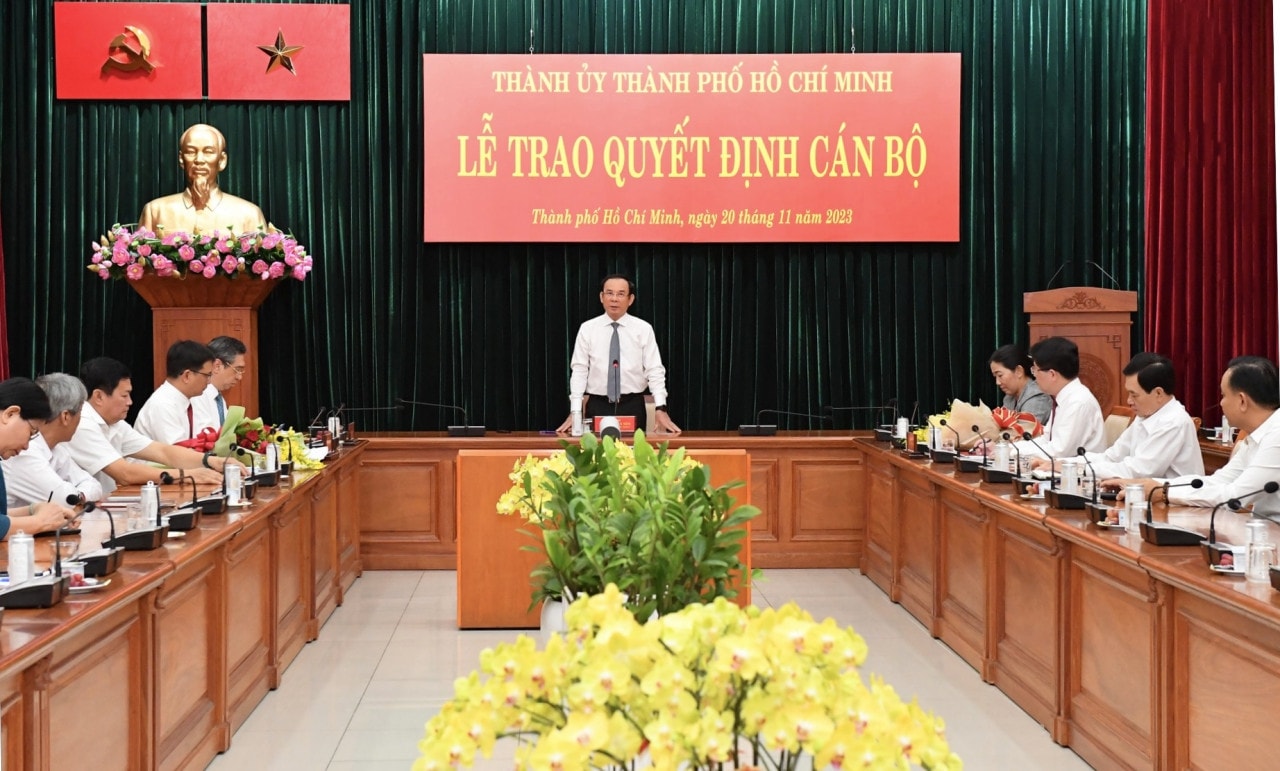 Thành uỷ TP. Hồ Chí Minh điều động, phân công, bổ nhiệm nhân sự mới -0