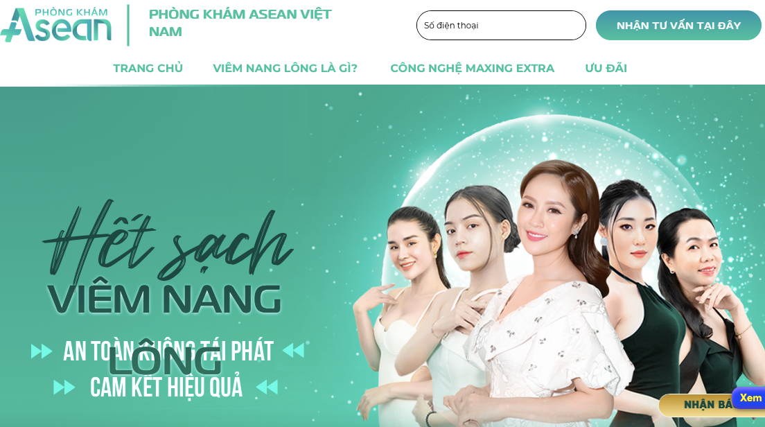 Phòng khám da liễu Asean tại TP. Hồ Chí Minh và Hà Nội cùng bị tước giấy phép hoạt động