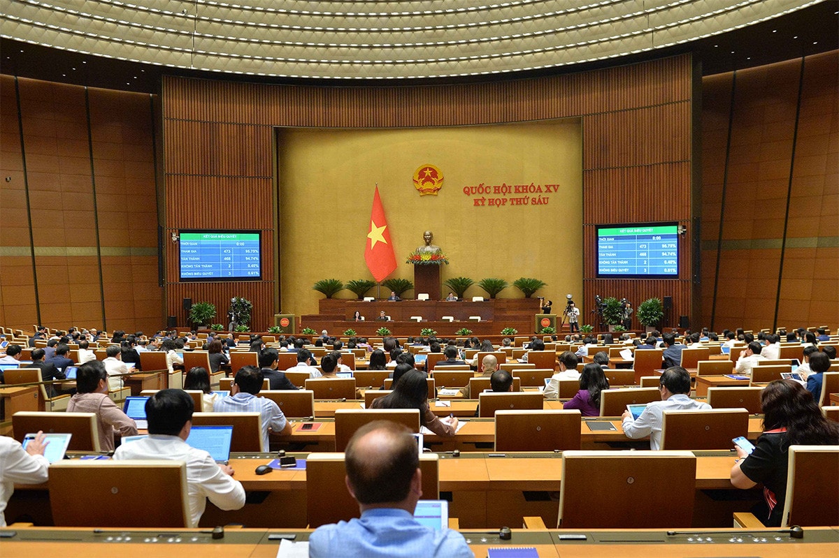 Thông qua Luật Viễn thông (sửa đổi) -1