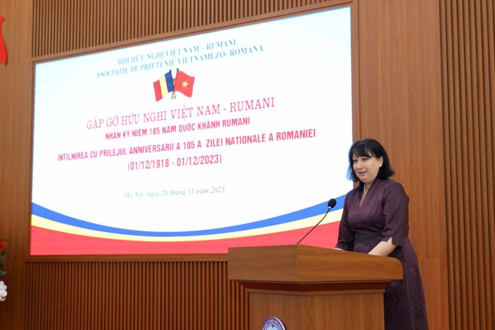 Gặp gỡ hữu nghị nhân kỷ niệm Quốc khánh Romania -0