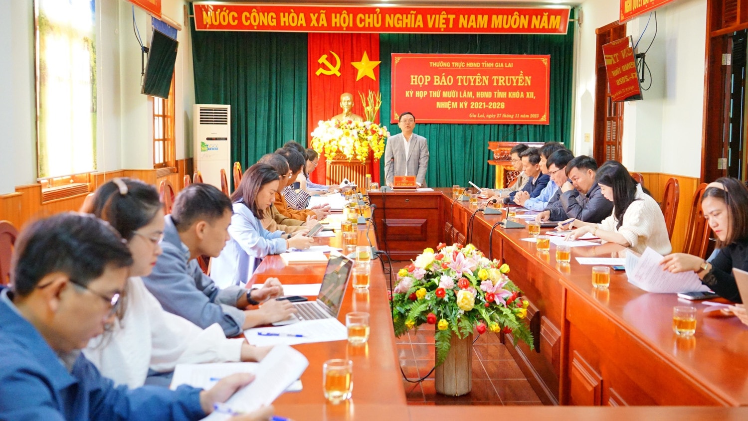 Gia Lai: Họp báo thông tin về Kỳ họp thứ 15, HĐND tỉnh Khóa XII -0