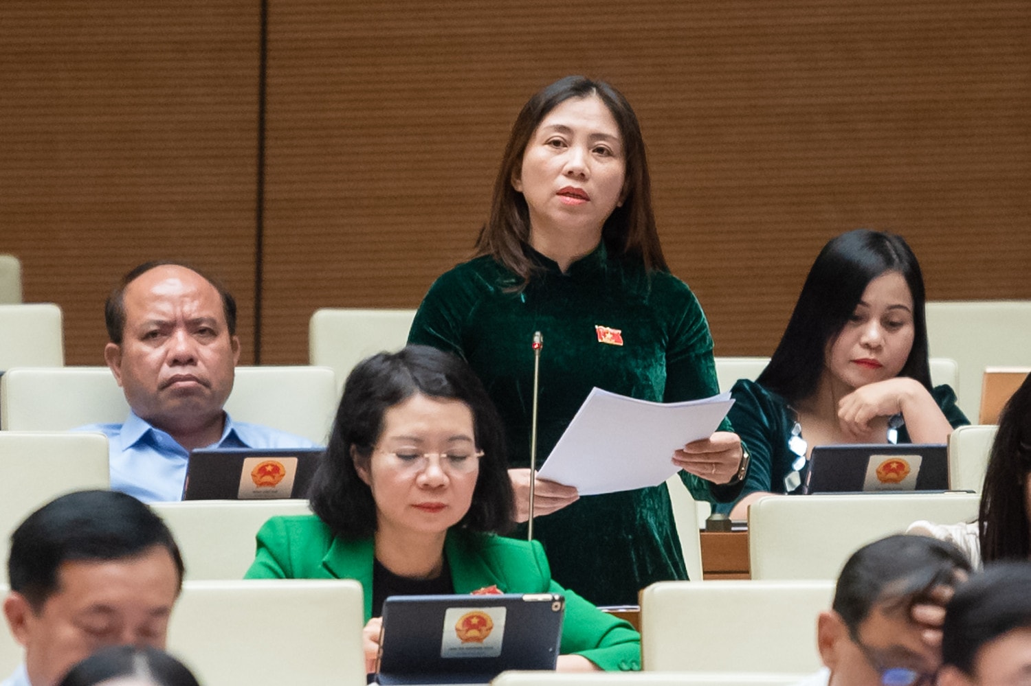 Đại biểu Quốc hội Hoàng Thị Thu Hiền
