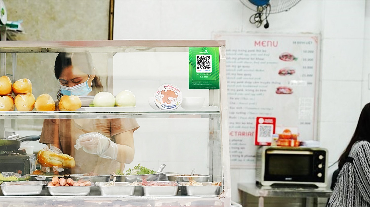  Vietcombank ra mắt bộ giải pháp “QR nhận tiền” và “Quản lý doanh thu theo từng mã QR” cho người bán hàng trên VCB Digibank