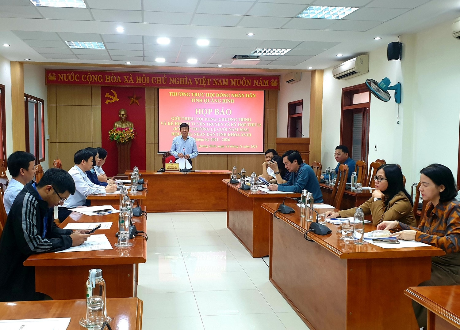 Quảng Bình: Thông tin về kỳ họp thứ 12, HĐND tỉnh khóa XVIII -0