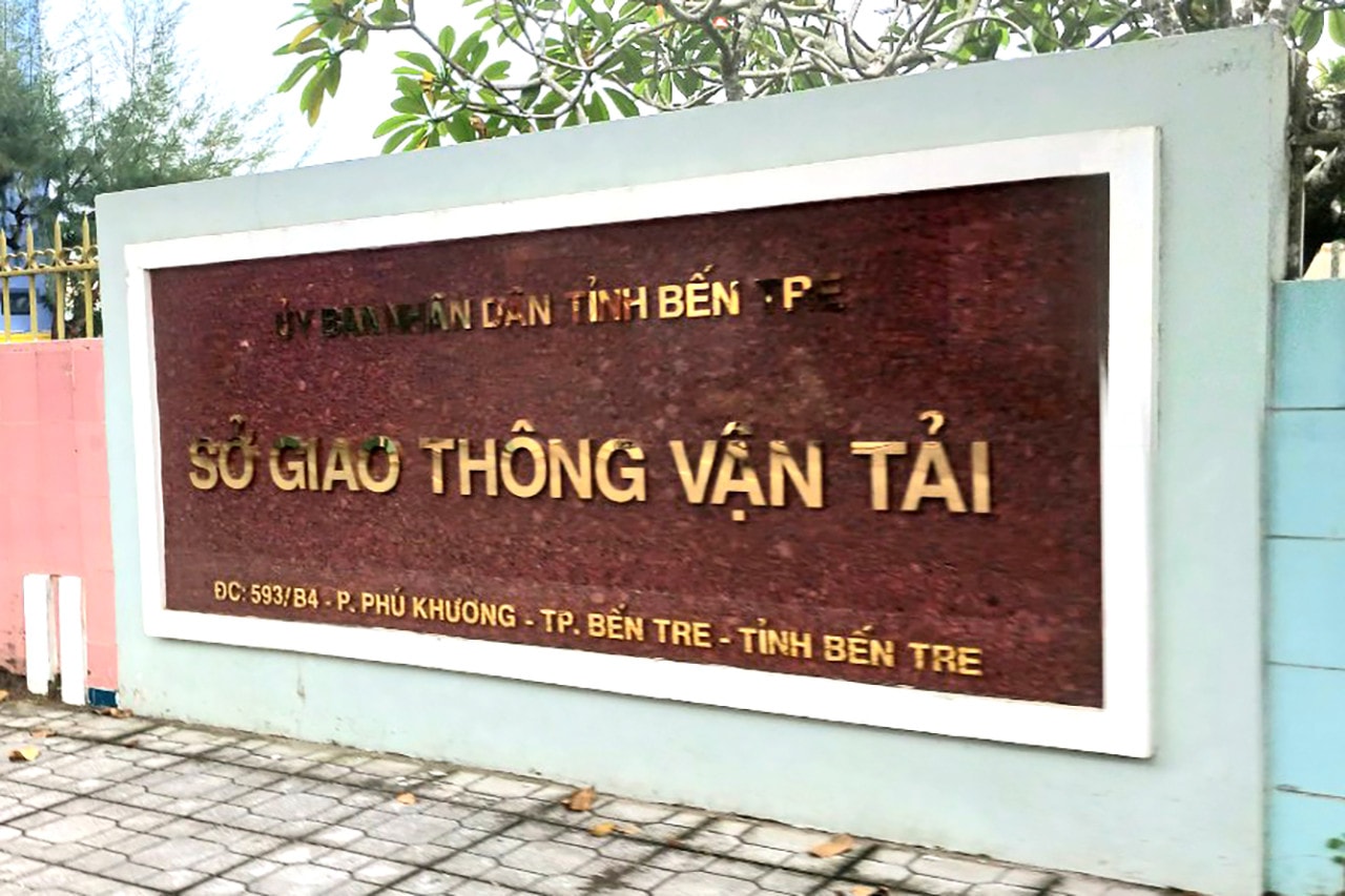 Hàng loạt sai phạm về tài chính, quản lý đầu tư xây dựng tại Sở Giao thông vận tải tỉnh Bến Tre