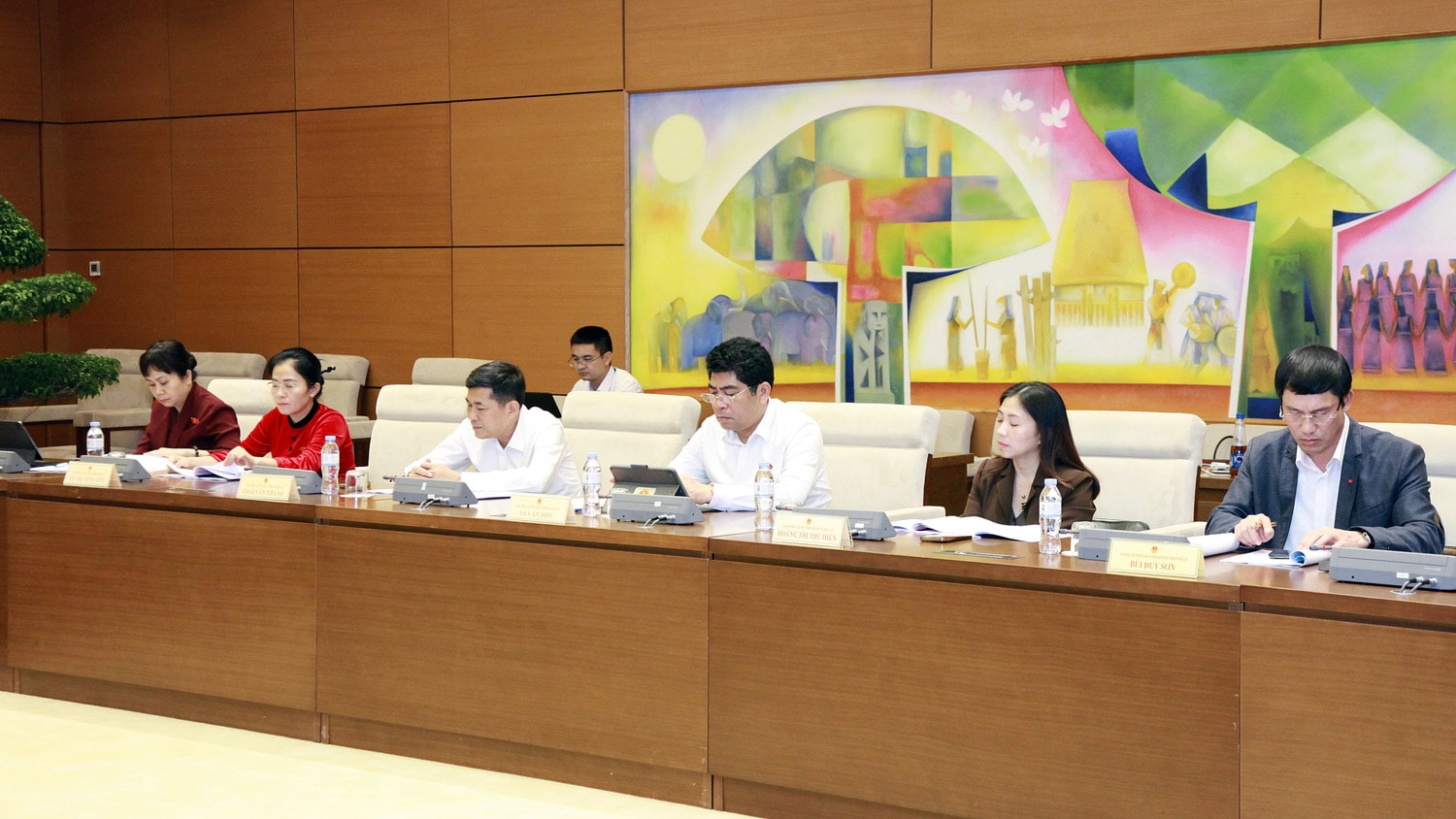 Các đại biểu dự Hội nghị. Ảnh: Khắc Ngọc Đoàn ĐBQH tỉnh Nghệ An triển khai chương trình hoạt động năm 2024 -0