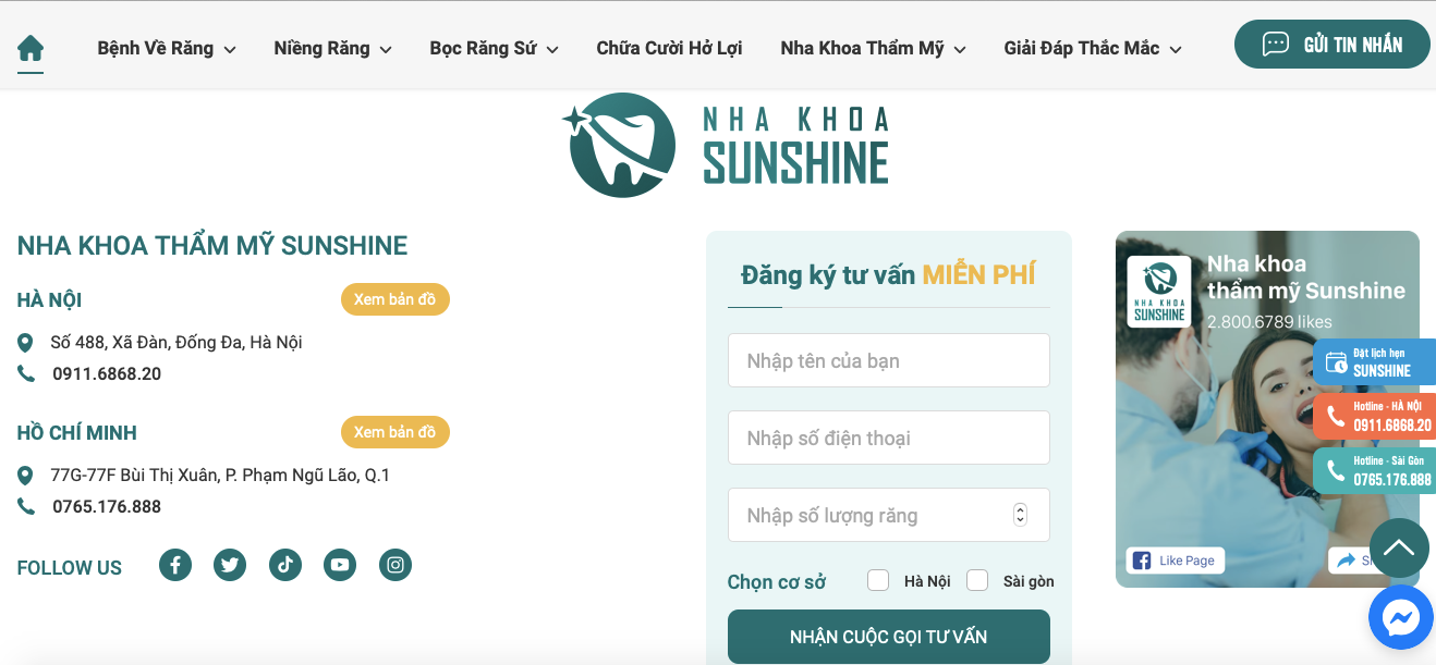 TP. Hồ Chí Minh: Nha khoa SunShine bị đình chỉ hoạt động vì khám chữa bệnh không phép