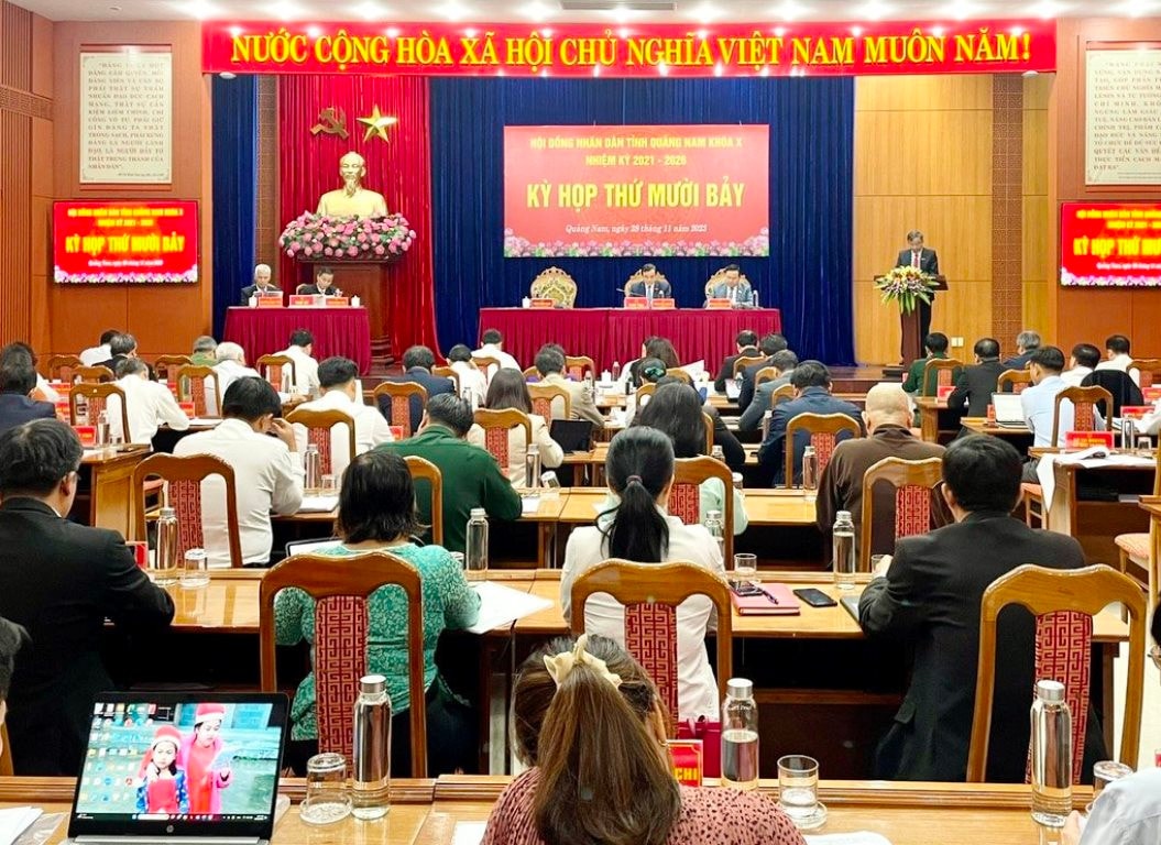 HĐND tỉnh Quảng Nam thông qua 7 Nghị quyết quan trọng -0