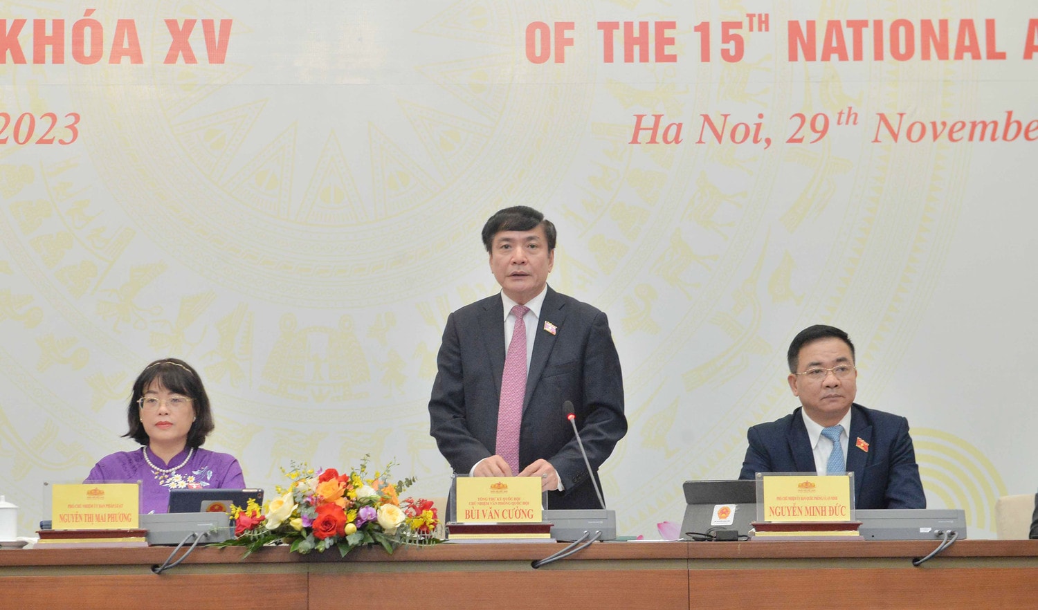 Họp báo công bố kết quả Kỳ họp thứ Sáu, Quốc hội Khóa XV -0