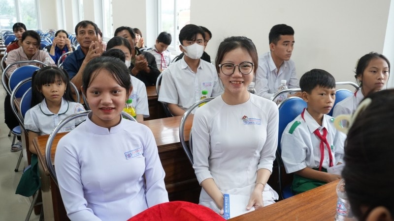 Tân Hiệp Phát tiếp tục nâng bước tới trường cho 150 học sinh vượt khó (NHỜ A/C ĐĂNG TẢI NGÀY 30/11/2023) -0