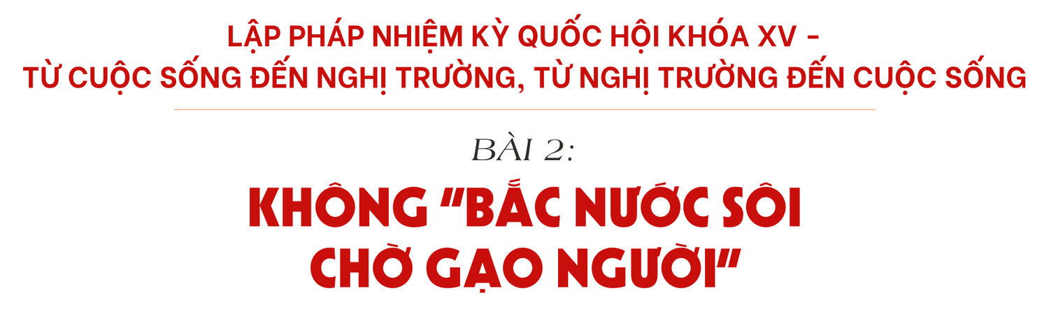 Bài 2: Không “bắc nước sôi chờ gạo người