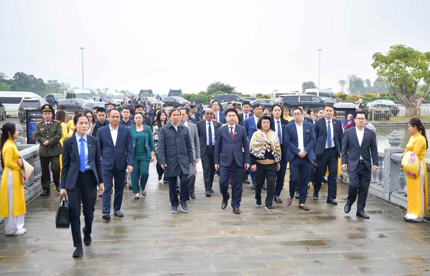 Chủ tịch Quốc hội Campuchia thăm, làm việc tại Hà Nam -0
