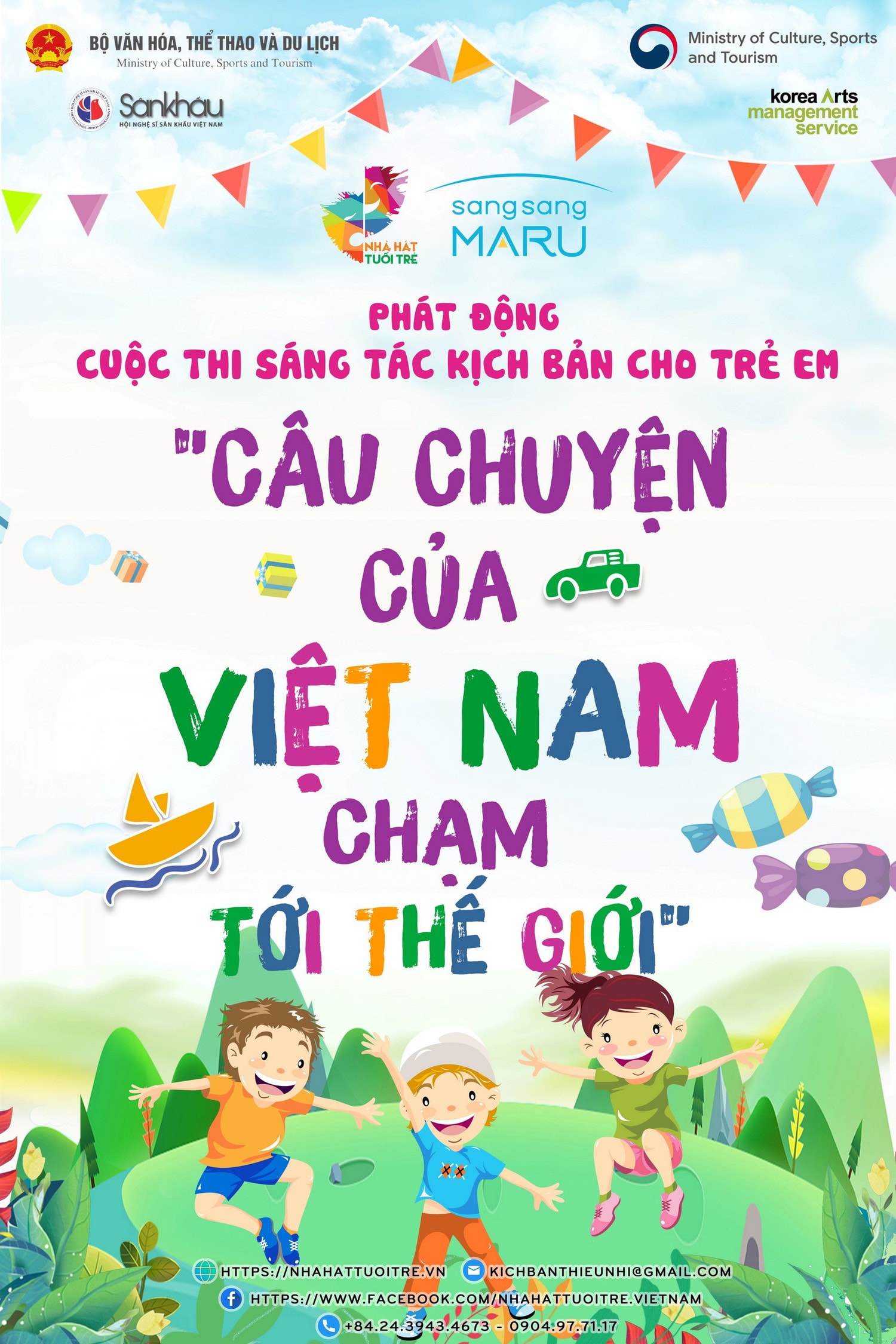 Tìm kiếm kịch bản sân khấu thiếu nhi chất lượng cao -0