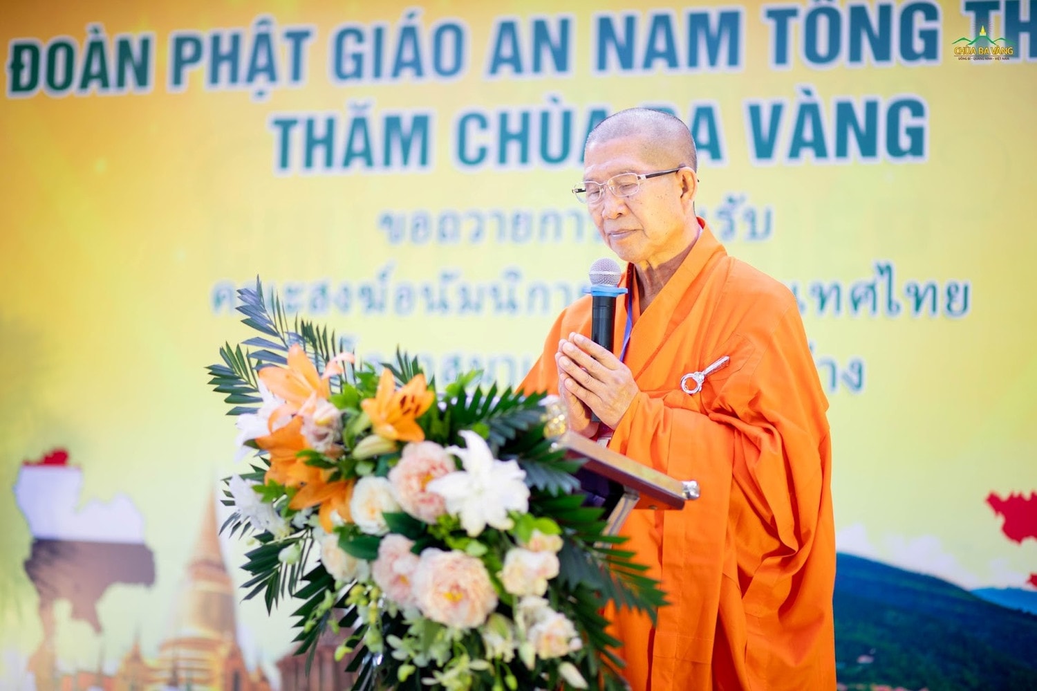 Đoàn đại biểu Phật giáo An Nam Tông và đại diện kiều bào tại Thái Lan ấn tượng về chuyến thăm chùa Ba Vàng -0