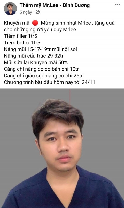 TP. Hồ Chí Minh: Cơ sở thẩm mỹ Mr Lee tiếp tục bị xử phạt vì phẫu thuật thẩm mỹ không phép