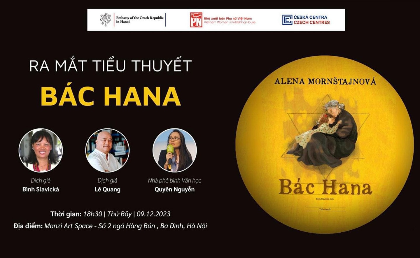 Ra mắt tiểu thuyết Bác Hana -0