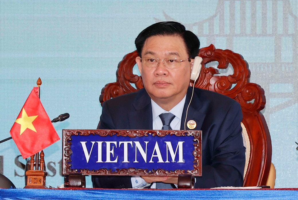 Hội nghị cấp cao Quốc hội ba nước Campuchia - Lào - Việt Nam thông qua Tuyên bố chung -0